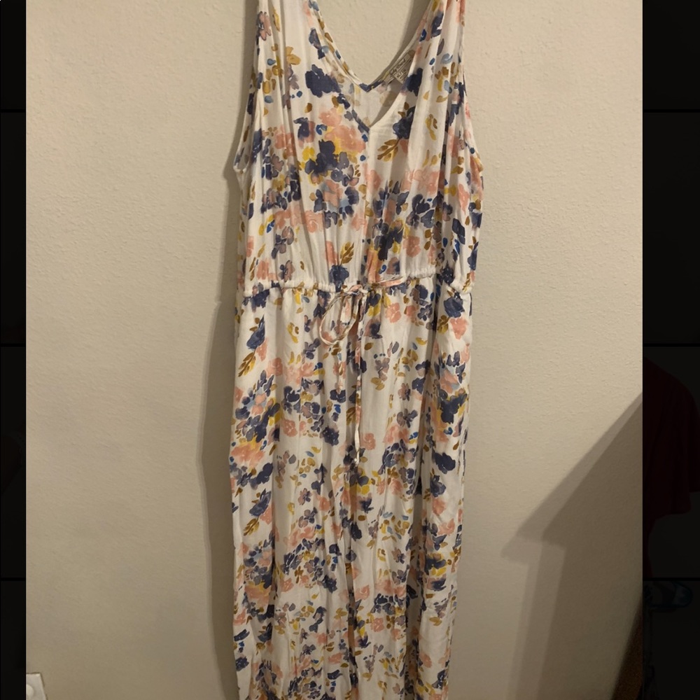 Lucky brand floral maxi dress